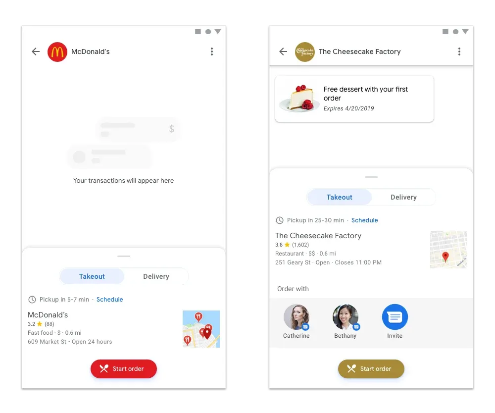 Built-in promotion &amp; group ordering
