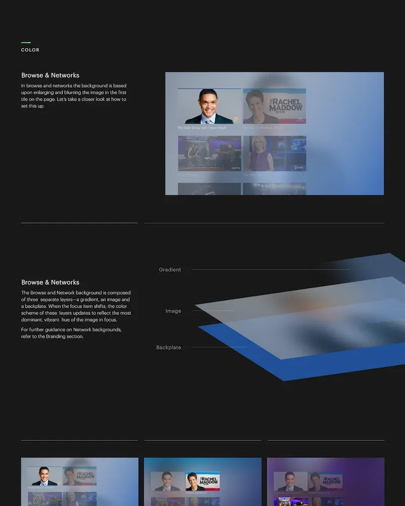 Styleguide page